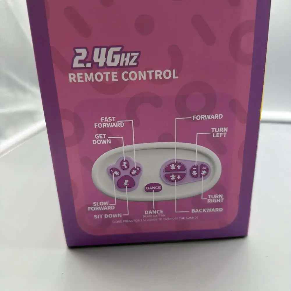 Robo Pets Unicorn Pink Remote‎ Control Interactive Toy for Kids 3+